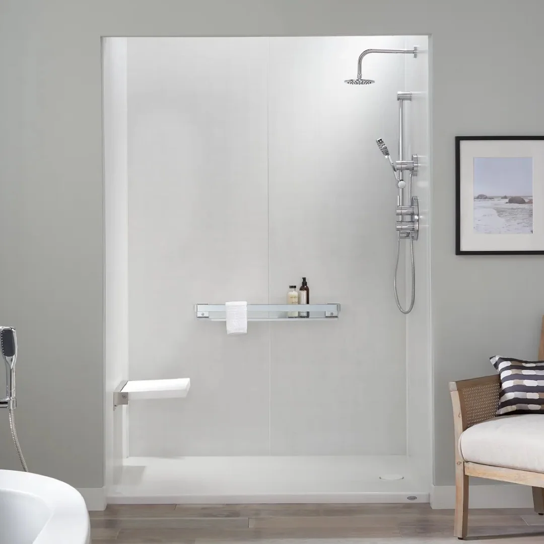 Jacuzzi Bath Remodel walk-in shower