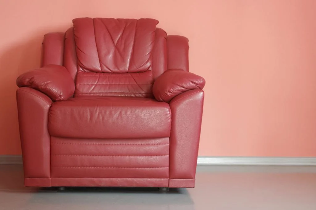 red recliner