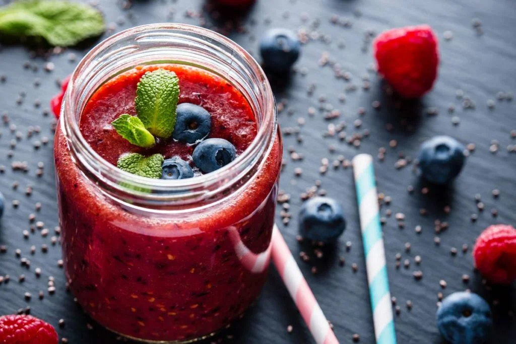 Elderly Meal_BerrySmoothie