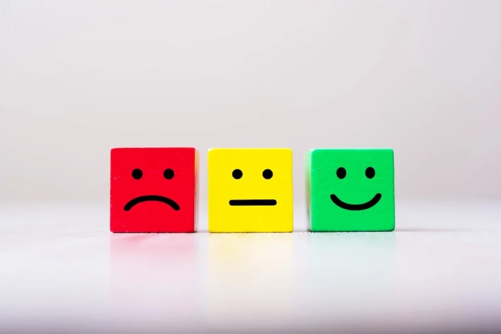 emotion face symbol customer satisfaction