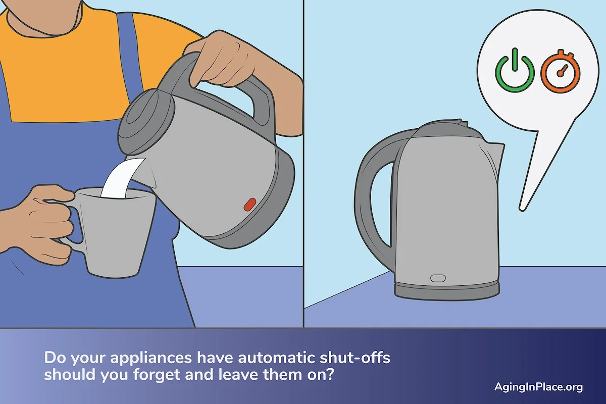 An image on an adult person pouring a hot water from an electric kettle