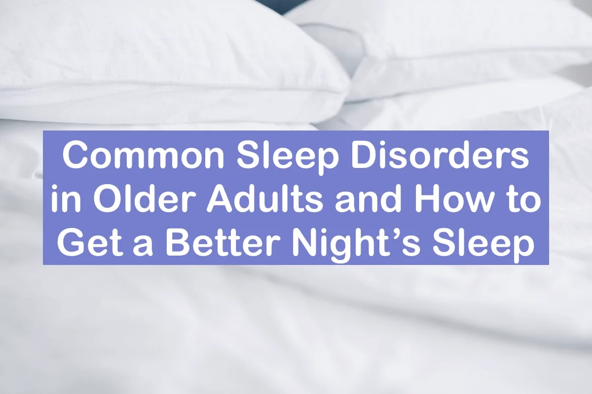 AgingInPlace.org survey about sleep and aging